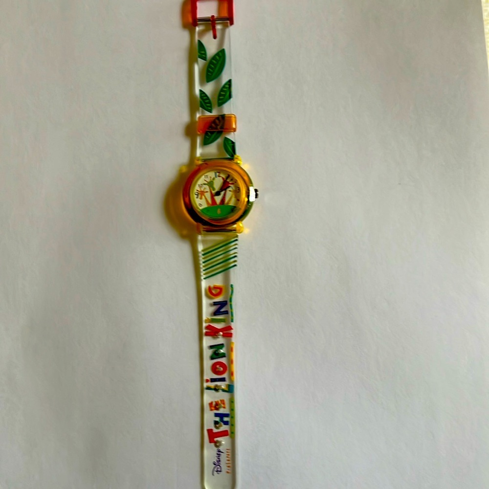 Vintage “The Lion King” Disney watch! Never worn or used.